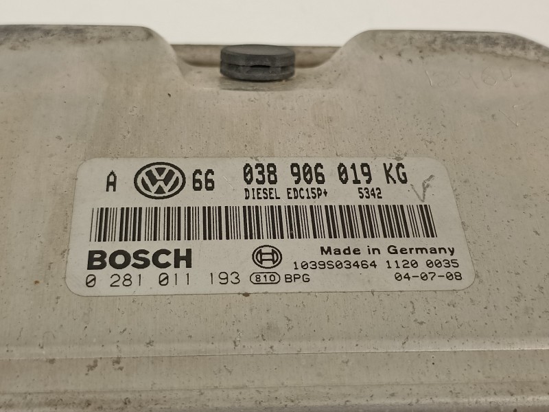 Recambio de centralita motor uce para seat leon (1m1) sport f.r. referencia OEM IAM 038906019KG  