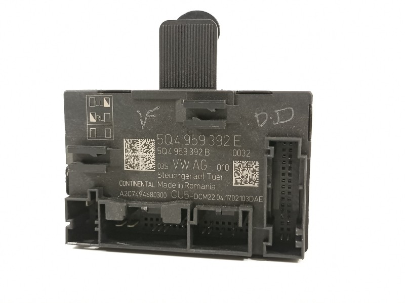 Recambio de modulo confort para skoda octavia combi (5e5) ambition referencia OEM IAM 5Q4959392E  