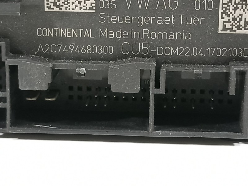 Recambio de modulo confort para skoda octavia combi (5e5) ambition referencia OEM IAM 5Q4959392E  