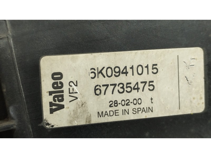 Recambio de faro izquierdo para seat cordoba berlina (6k2) dream referencia OEM IAM 6K0941015 67735475 