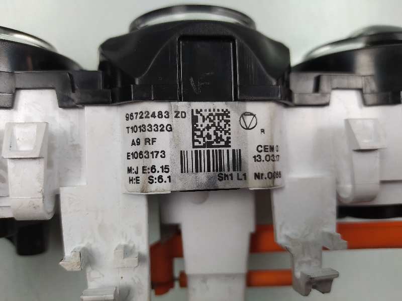 Recambio de mando calefaccion / aire acondicionado para peugeot 2008 (--.2013) style referencia OEM IAM 96722483  
