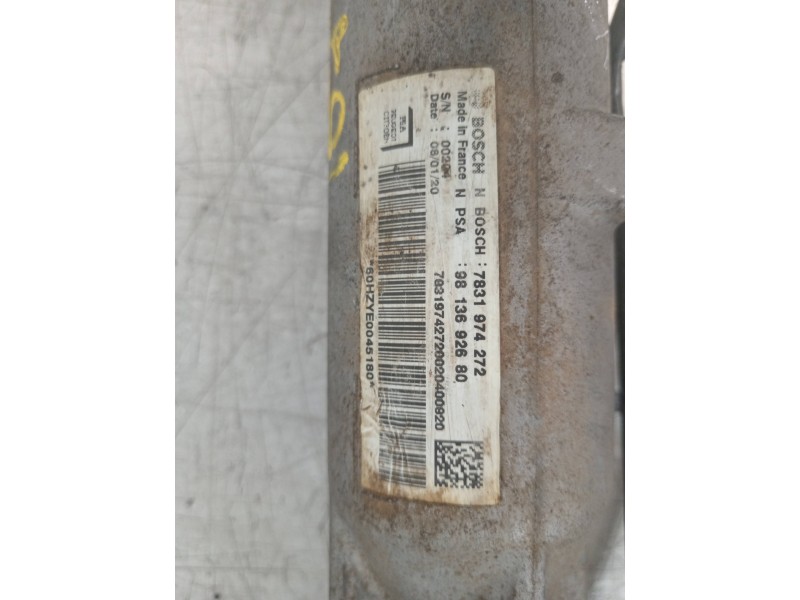 Recambio de cremallera direccion para citroën jumpy fugón club m referencia OEM IAM 9813692680 7831974272 