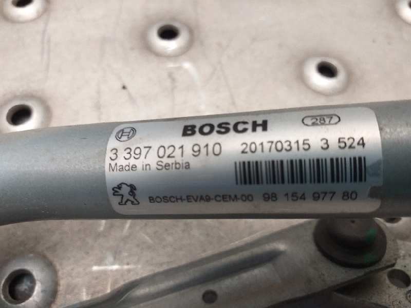 Recambio de motor limpia delantero para peugeot 2008 (--.2013) style referencia OEM IAM 9815497780 3397021910 