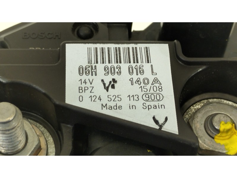 Recambio de alternador para audi a4 ber. (b8) básico referencia OEM IAM 06H903016L 0124525113 