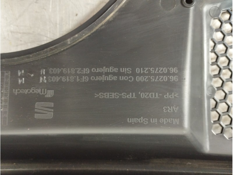 Recambio de torpedo para seat arona xperience referencia OEM IAM 6F1819403N 6F1819404M 