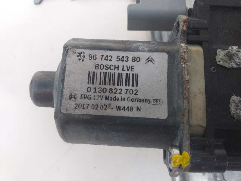 Recambio de elevalunas delantero derecho para peugeot 2008 (--.2013) style referencia OEM IAM 9674254380 0130822702 