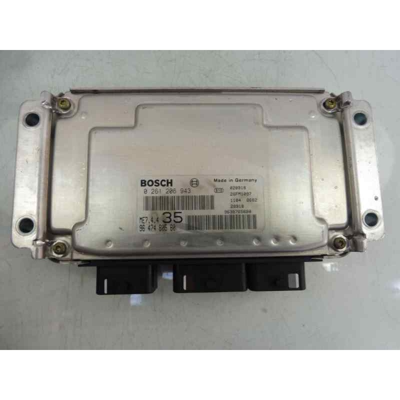 Recambio de centralita motor uce para peugeot 307 (s1) xs referencia OEM IAM 9647480580 0261206943 9638765680