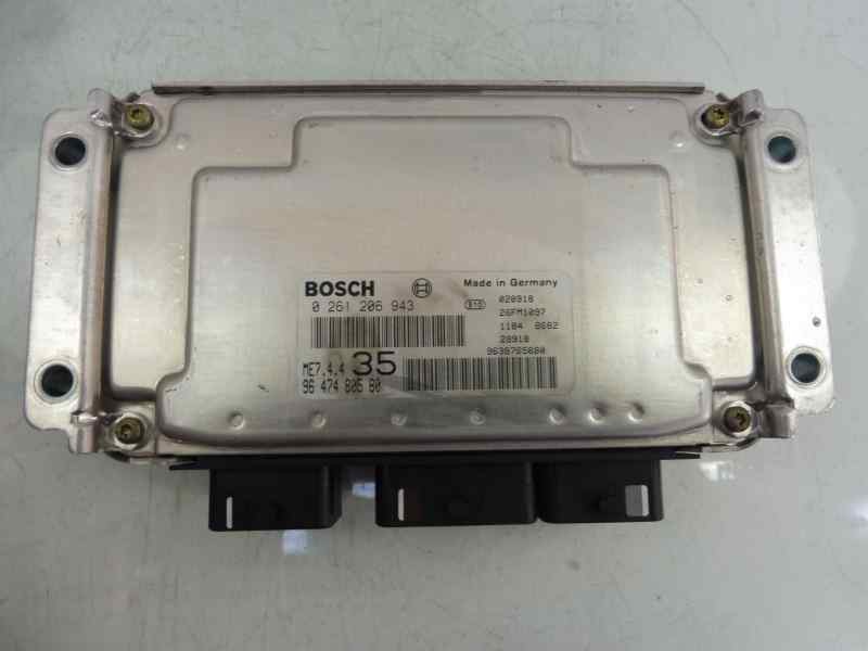 Recambio de centralita motor uce para peugeot 307 (s1) xs referencia OEM IAM 9647480580 0261206943 9638765680
