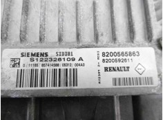 Recambio de centralita motor uce para renault megane ii berlina 5p emotion referencia OEM IAM 8200565863 8200592611 S122326109A 2
