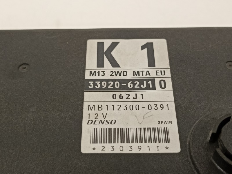 Recambio de centralita motor uce para suzuki swift berlina (mz) gl (3-ptas.) referencia OEM IAM 3392062J1  