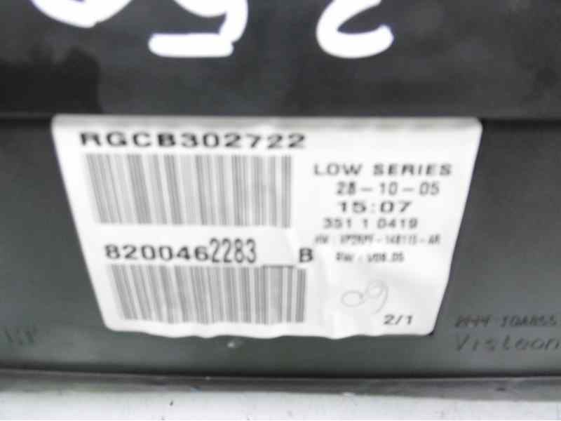 Recambio de cuadro instrumentos para renault megane ii berlina 5p emotion referencia OEM IAM 8200462283  