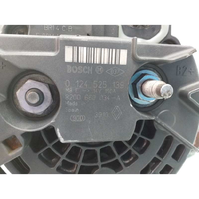 Recambio de alternador para renault kangoo furgón confort referencia OEM IAM 8200660034A 0124525139 