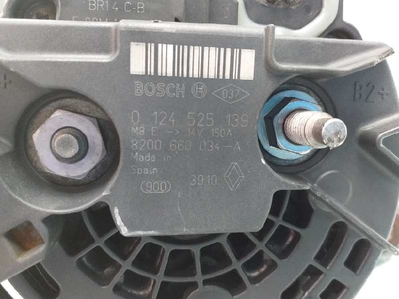Recambio de alternador para renault kangoo furgón confort referencia OEM IAM 8200660034A 0124525139 