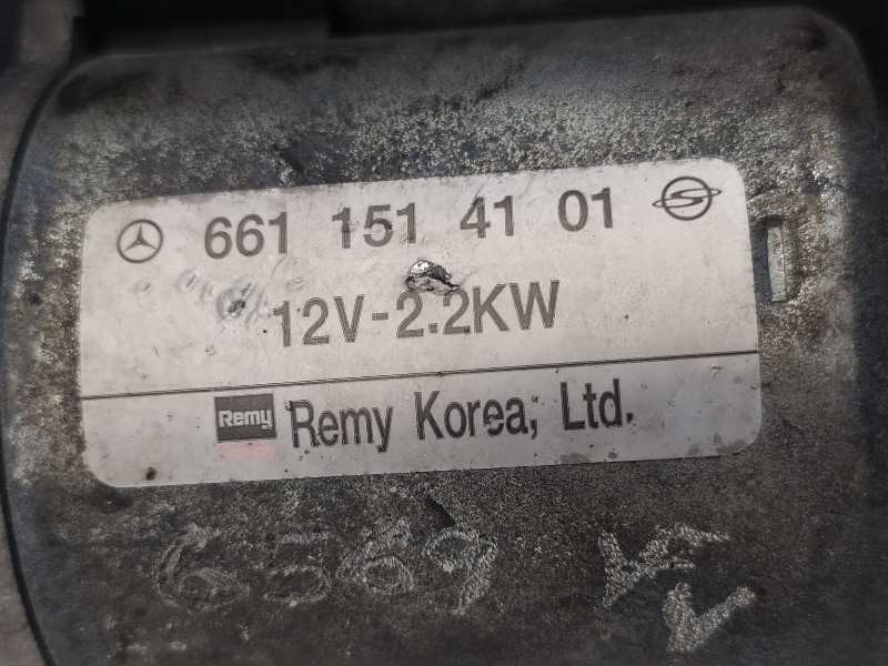 Recambio de motor arranque para ssangyong kyron 200 xdi premium 4wd referencia OEM IAM 6611514101  