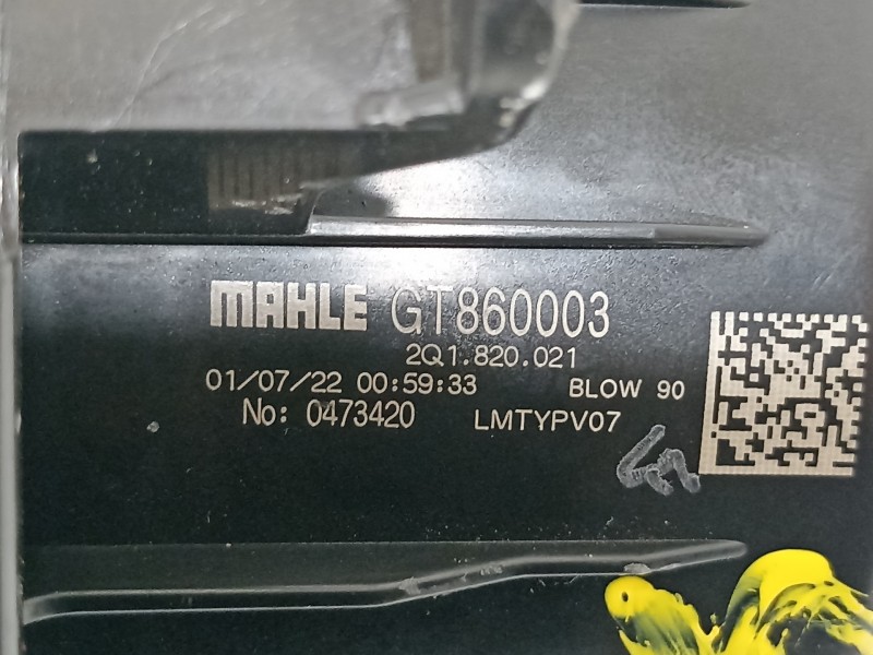 Recambio de ventilador calefaccion para seat arona xperience referencia OEM IAM 2Q1820021  