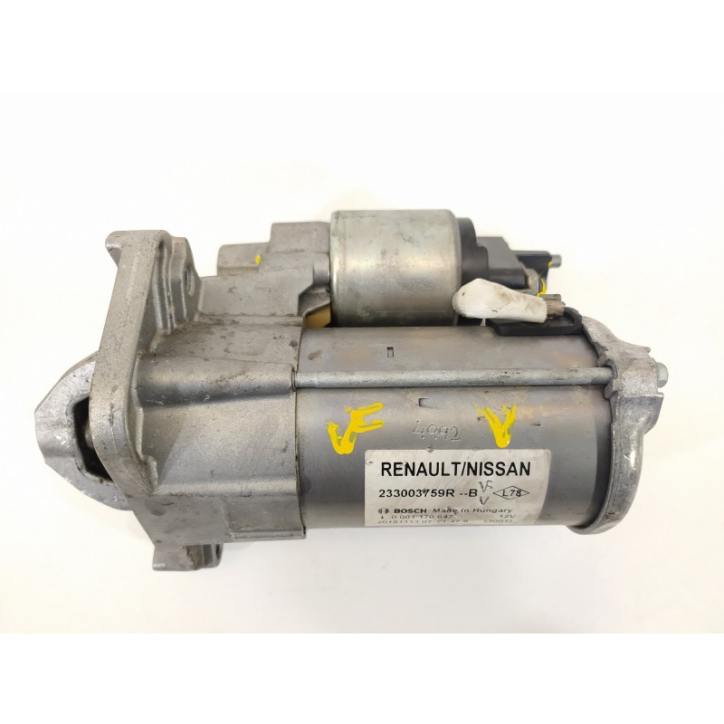 Recambio de motor arranque para dacia dokker essential referencia OEM IAM 233003759R 0001170647 