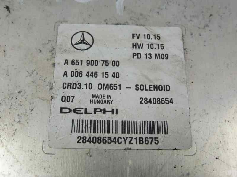 Recambio de centralita motor uce para mercedes-benz clase c (w204) lim. c 220 cdi blueefficiency (204.002) referencia OEM IAM A6