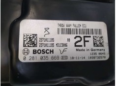 Recambio de centralita motor uce para dacia dokker essential referencia OEM IAM 237101118S 0281035669  2