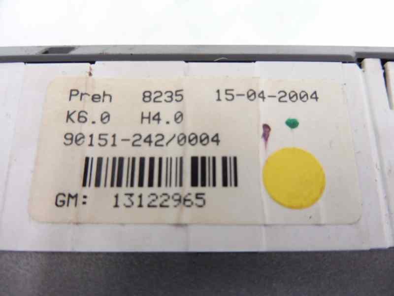 Recambio de mando climatizador para opel astra h berlina essentia referencia OEM IAM 13122965 90151242 