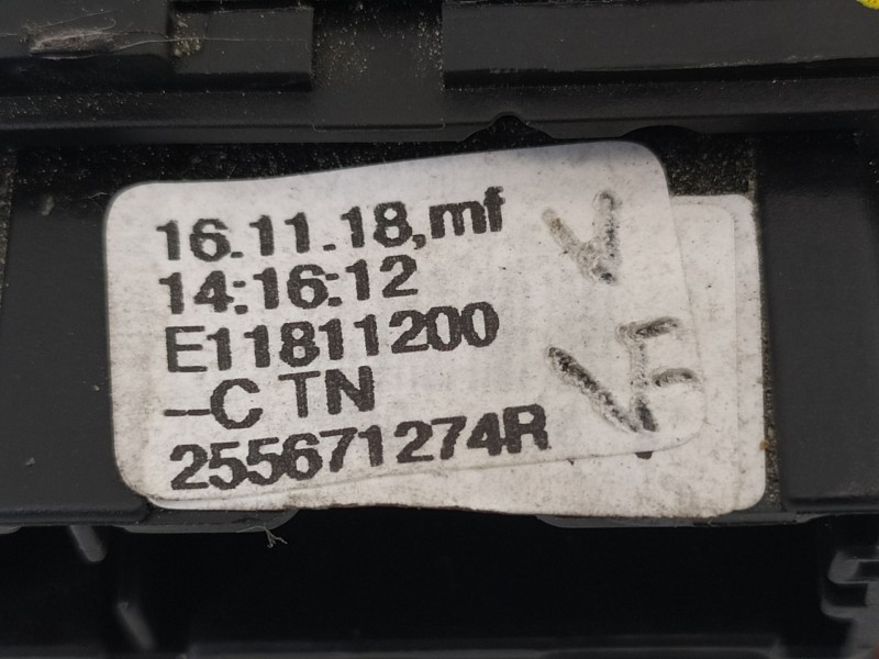 Recambio de mando limpia para dacia dokker essential referencia OEM IAM 255671274R  