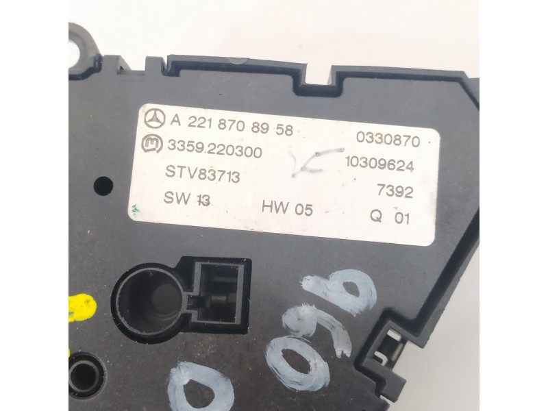 Recambio de mando multifuncion para mercedes-benz clase s (w221) berlina 500 l (221.171) referencia OEM IAM A2218708958  