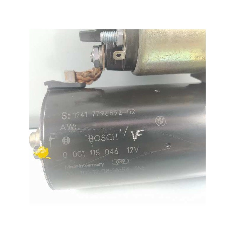 Recambio de motor arranque para bmw serie 1 berlina (e81/e87) 118d referencia OEM IAM 12417796892 0001115046 7796892