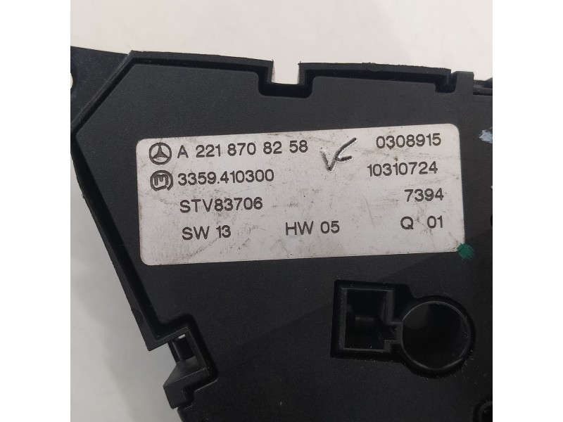 Recambio de mando multifuncion para mercedes-benz clase s (w221) berlina 500 l (221.171) referencia OEM IAM A2218708258  