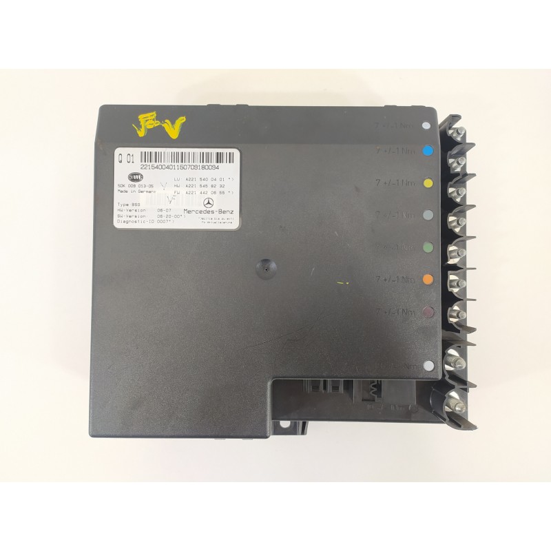 Recambio de caja reles / fusibles para mercedes-benz clase s (w221) berlina 500 l (221.171) referencia OEM IAM A2215400401 5DK00