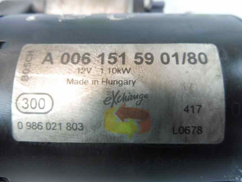 Recambio de motor arranque para mercedes-benz clase s (w221) berlina 500 l (221.171) referencia OEM IAM A0061515901 0986021803 