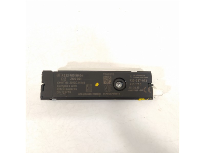 Recambio de modulo electronico para mercedes-benz clase b (w246) b 200 cdi (246.208) referencia OEM IAM A2229055804 920287072 