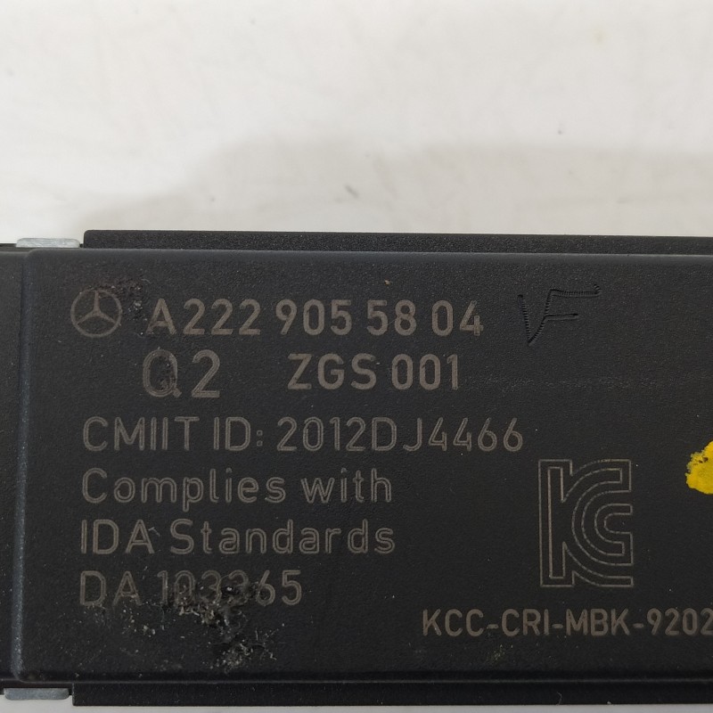 Recambio de modulo electronico para mercedes-benz clase b (w246) b 200 cdi (246.208) referencia OEM IAM A2229055804 920287072 