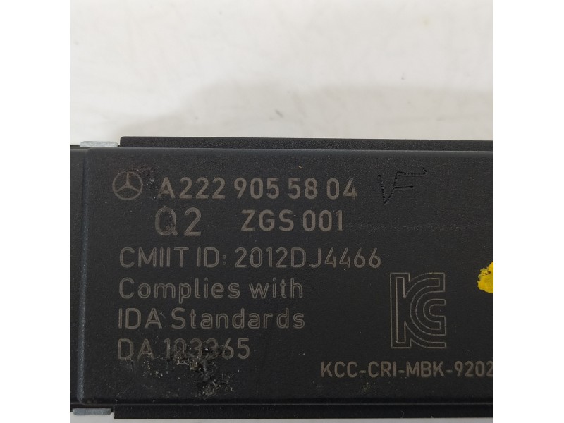 Recambio de modulo electronico para mercedes-benz clase b (w246) b 200 cdi (246.208) referencia OEM IAM A2229055804 920287072 