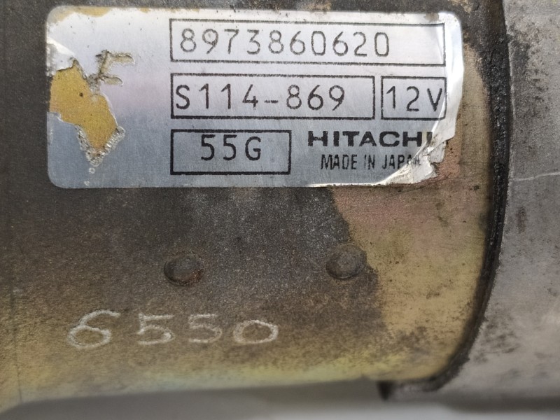 Recambio de motor arranque para opel astra gtc enjoy referencia OEM IAM 8973860620  