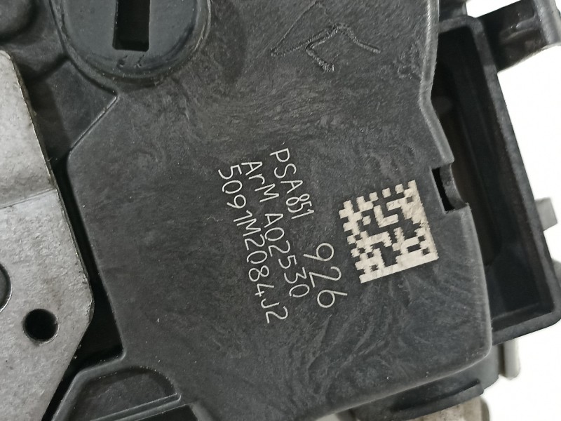 Recambio de cerradura puerta trasera izquierda para peugeot 508 access referencia OEM IAM 9800626280 851926 
