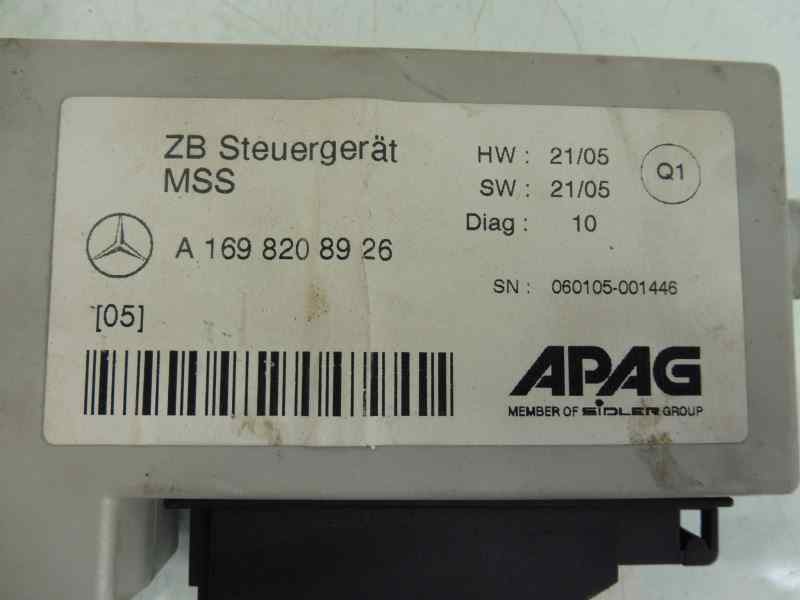 Recambio de modulo electronico para mercedes-benz clase b (w245) 180 cdi (245.207) referencia OEM IAM A1698208926  