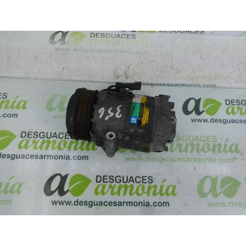 Recambio de compresor aire acondicionado para opel astra h berlina essentia referencia OEM IAM 13124751  