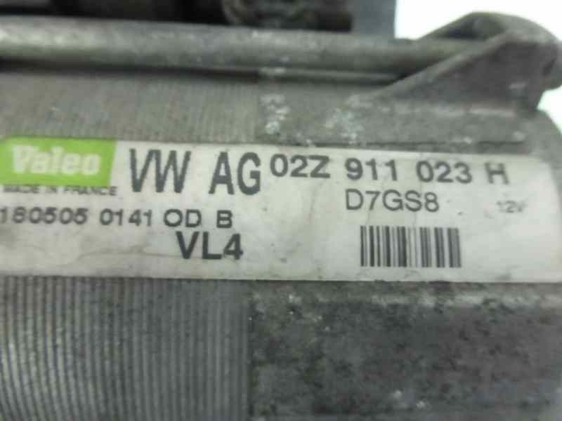 Recambio de motor arranque para skoda octavia berlina (1z3) trend referencia OEM IAM 02Z911023H  