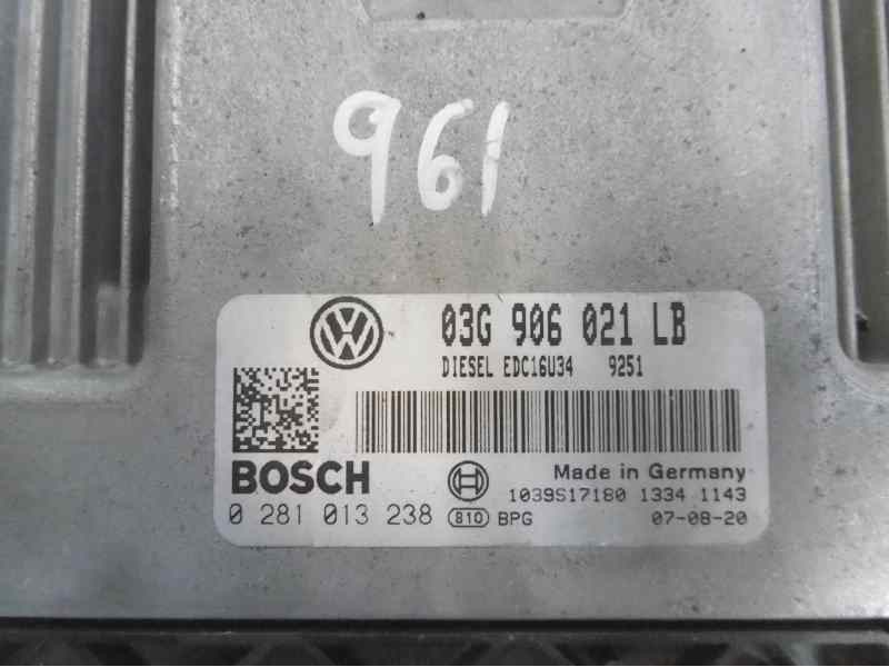 Recambio de centralita motor uce para skoda octavia berlina (1z3) trend referencia OEM IAM 03G906021LB 0281013238 