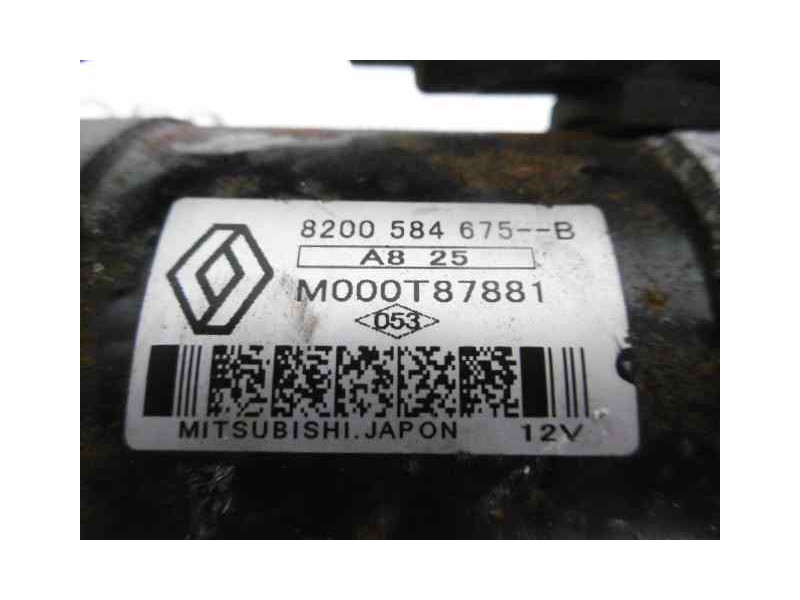 Recambio de motor arranque para renault clio iii emotion referencia OEM IAM 8200584675 M000T87881 
