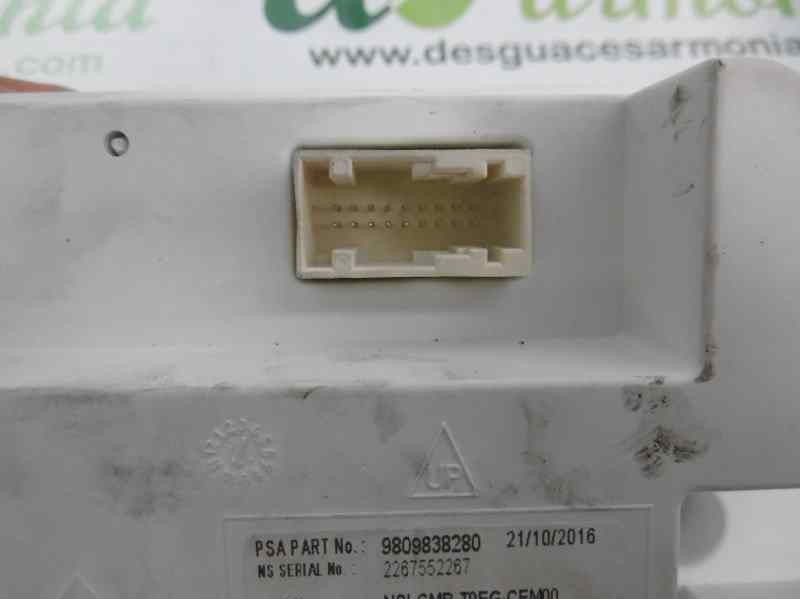 Recambio de cuadro instrumentos para peugeot 308 access referencia OEM IAM 9809838280  