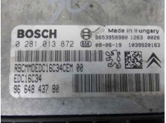 Recambio de centralita motor uce para peugeot 207 confort referencia OEM IAM 9664843780 0281013872 9653958980 2