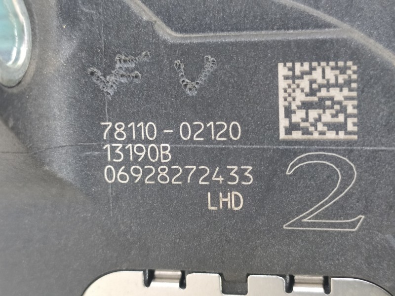 Recambio de potenciometro pedal para toyota auris hybrid advance referencia OEM IAM 7811002120  