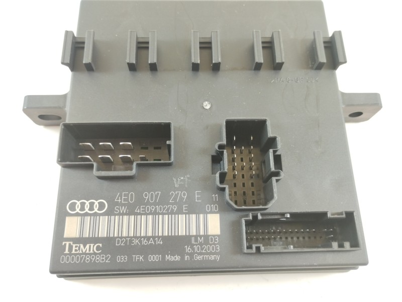Recambio de modulo electronico para audi a8 (4e2) 3.7 quattro referencia OEM IAM 4E0907279E 4E0910279E D2T3K16A14