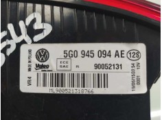 Recambio de piloto trasero derecho en porton para volkswagen golf vii lim. sport by r-line bluemotion referencia OEM IAM 5G09450 2