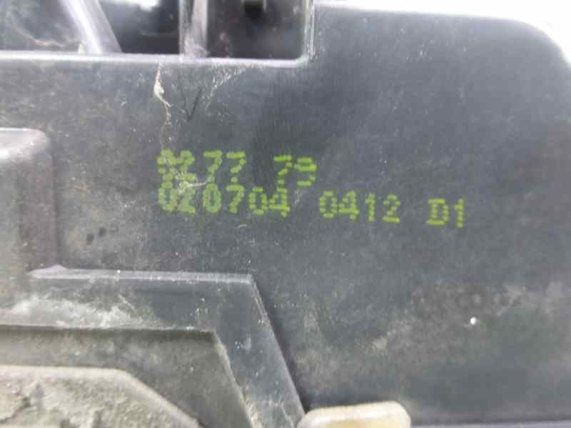 Recambio de cerradura puerta delantera derecha para renault megane ii familiar authentique confort referencia OEM IAM 8200027779