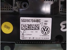 Recambio de mando climatizador para volkswagen golf vii lim. sport by r-line bluemotion referencia OEM IAM 5G0907044BC   2