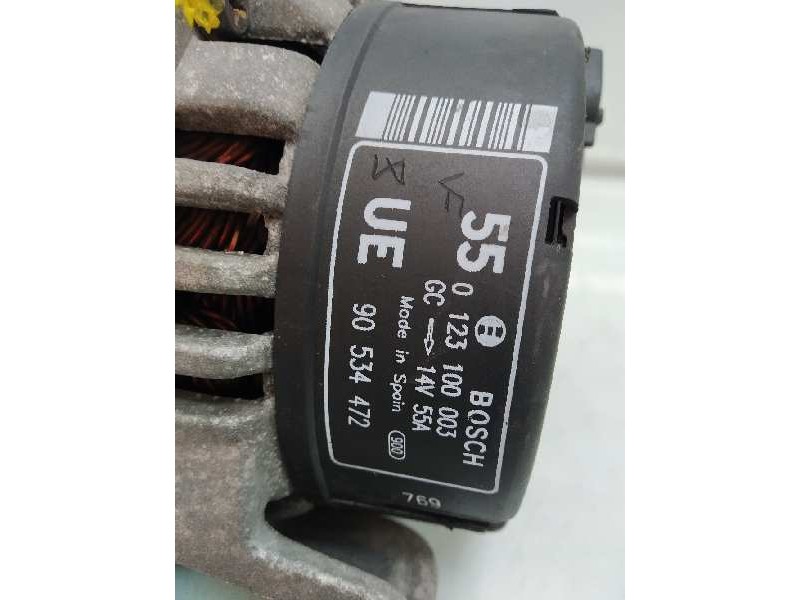 Recambio de alternador para opel corsa b eco referencia OEM IAM 0123100003 90534472 