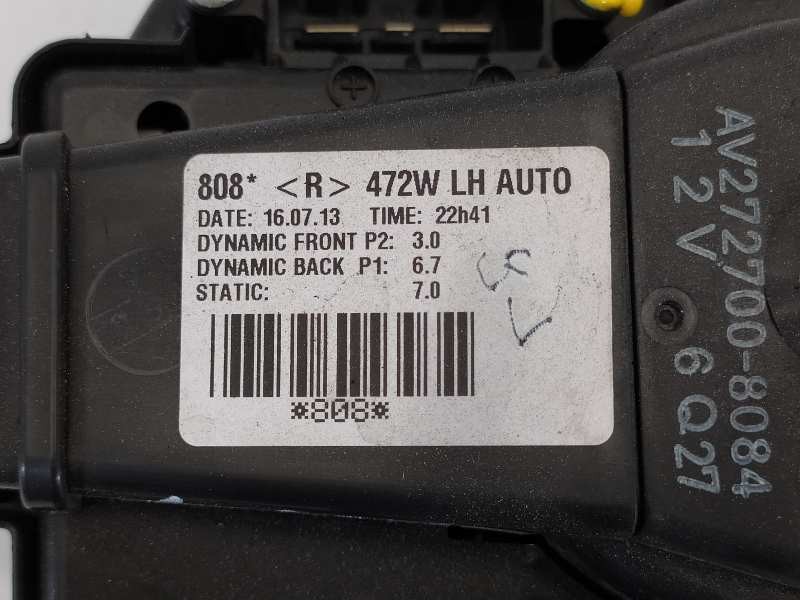Recambio de ventilador calefaccion para toyota auris hybrid advance referencia OEM IAM AV2727008084  