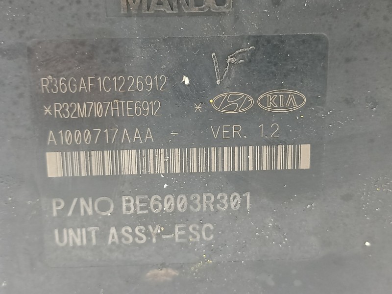 Recambio de abs para kia sportage drive 2wd referencia OEM IAM 58920F1110  
