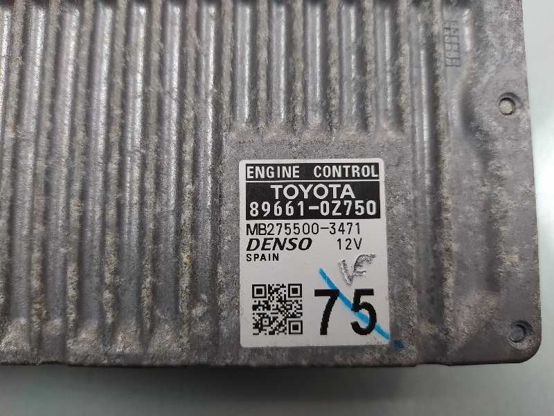 Recambio de centralita motor uce para toyota auris hybrid advance referencia OEM IAM 896610Z750 2755003471 